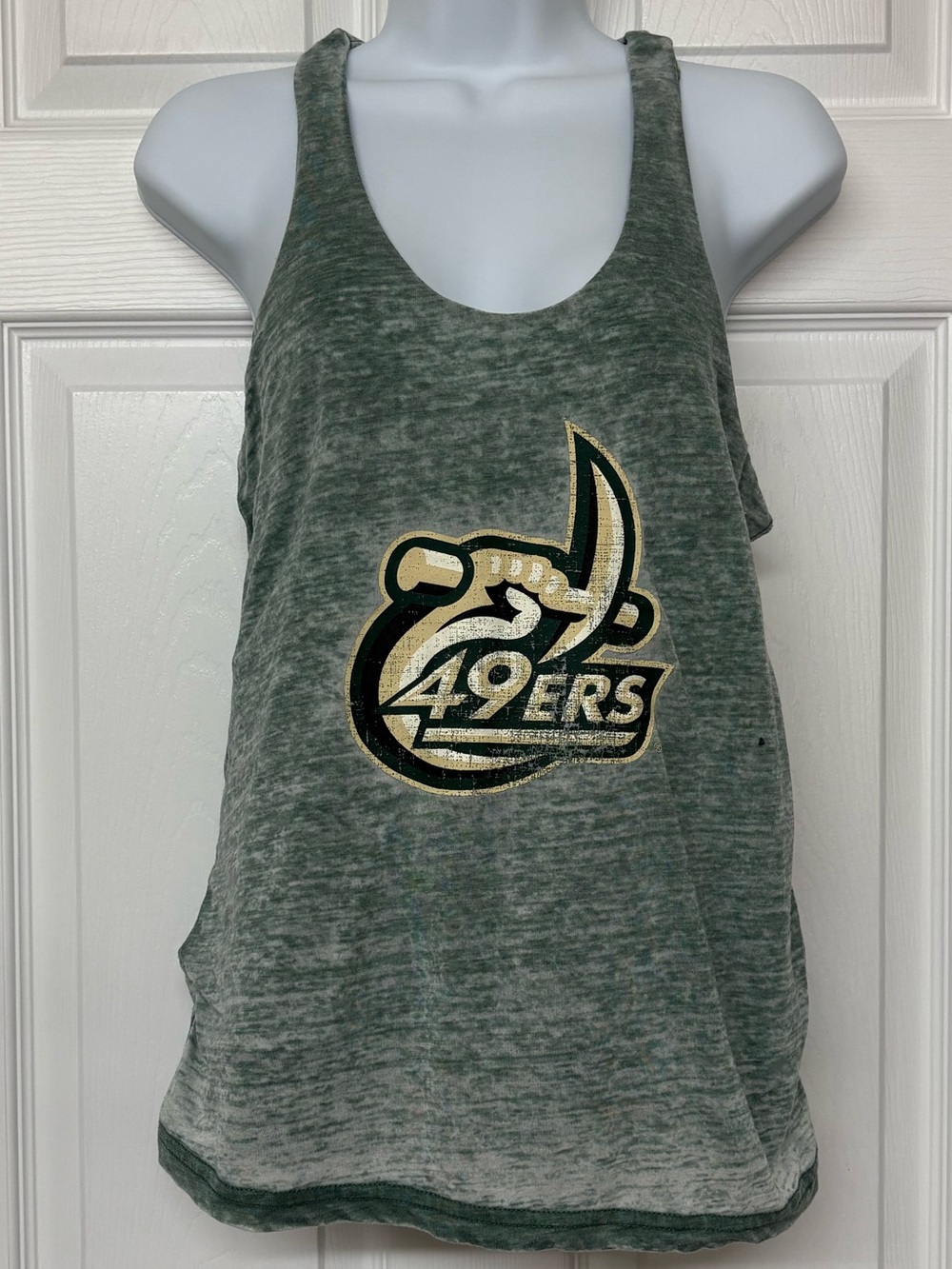 Colosseum UNC Charlotte Forty Niners 49ers Reversible Tank Top Sz S